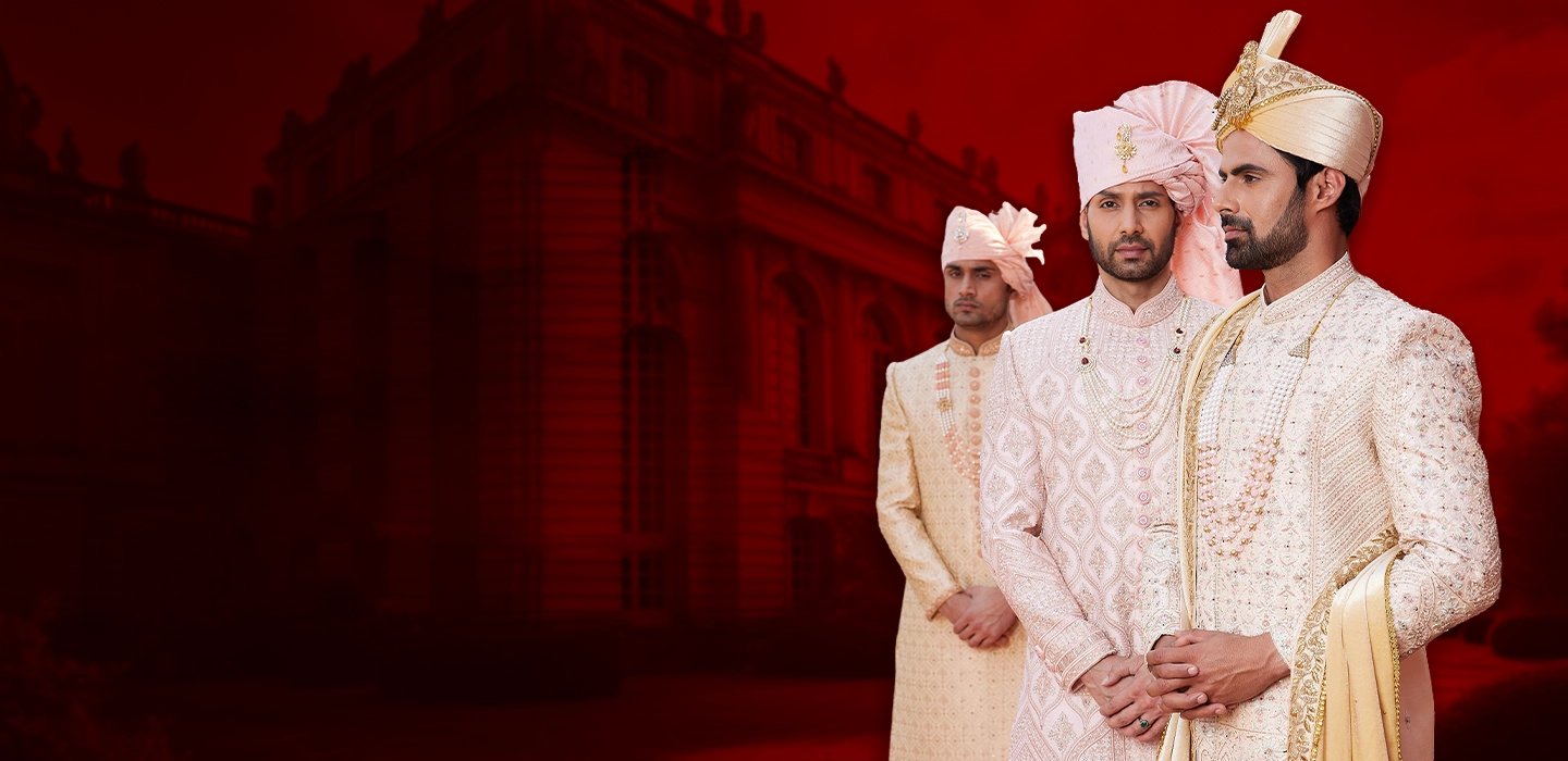 Shop Men's ethnic Wear for Wedding, Engagement and Reception bg image 1 2 copy