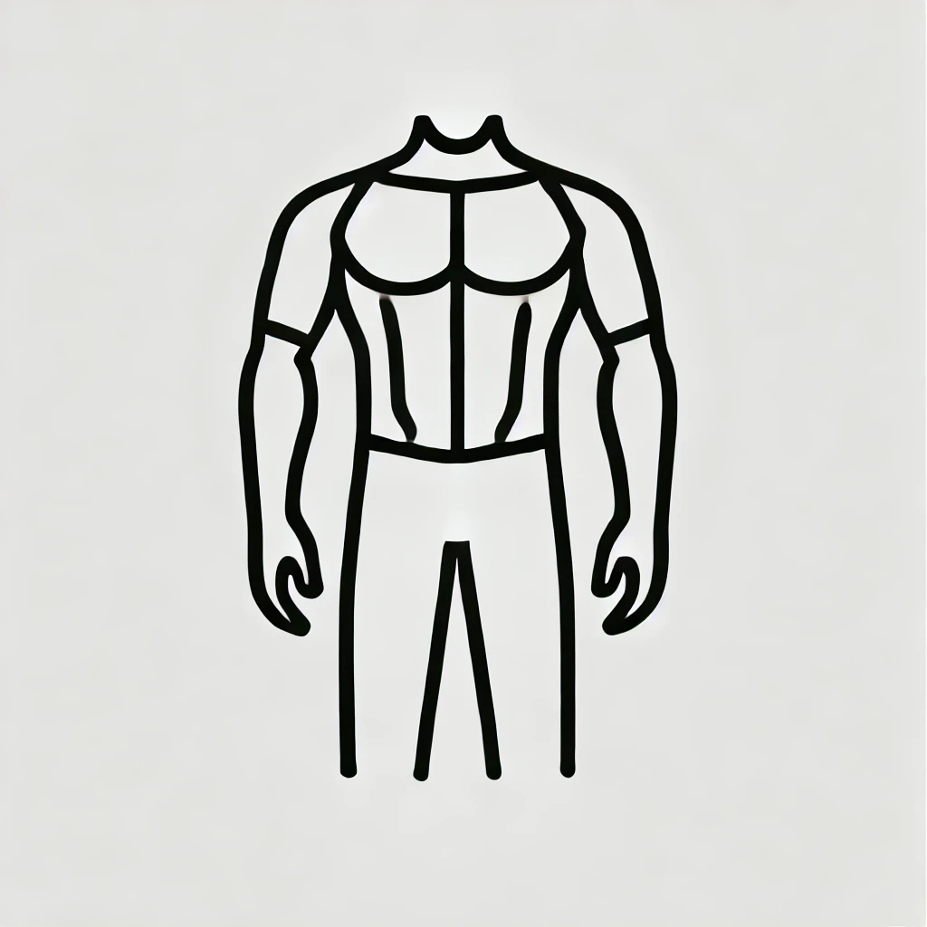Inverted Triangle body type