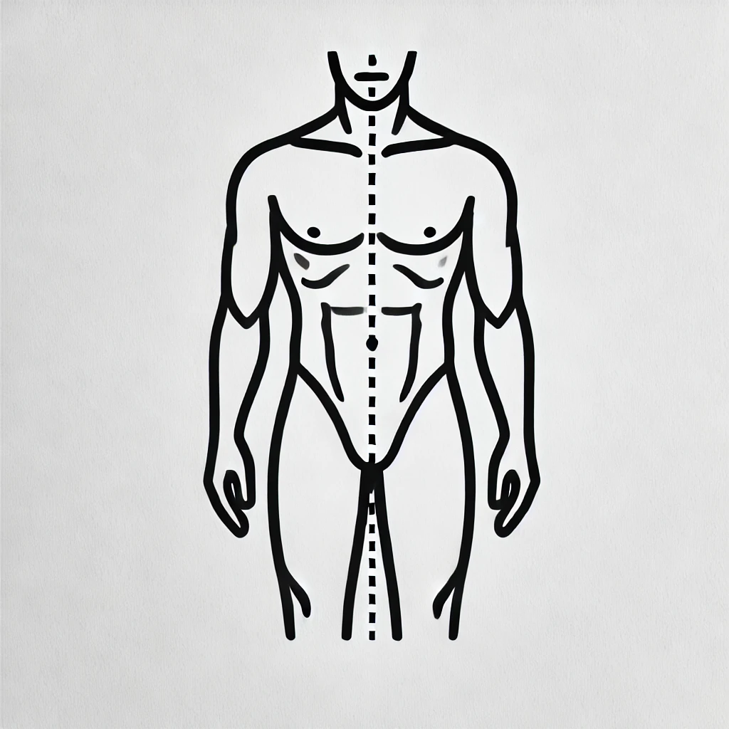 Triangular body type