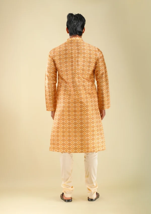 Men's Party Wear Kurta Pajama for Festive Occasions back view