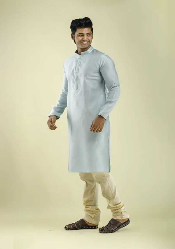 Nawab Parker Nawab Parker Men's Stylish Kurta Pajama for Eid left view