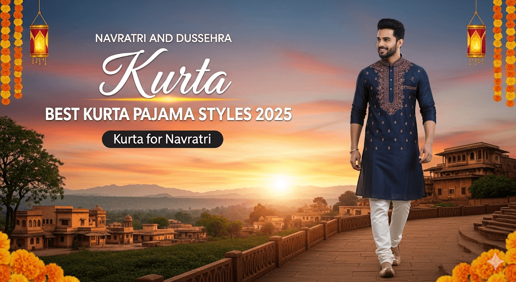 Kurta for Navratri - Navratri & Dussehra Best Kurta Pajama Styles 2025