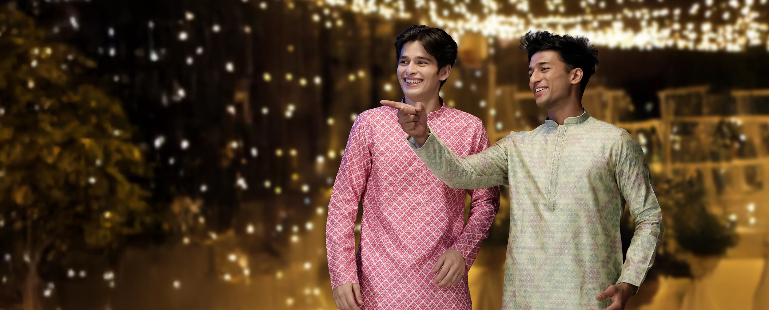 Shop Men's ethnic Wear for Wedding, Engagement and Reception Nawab Parker 2