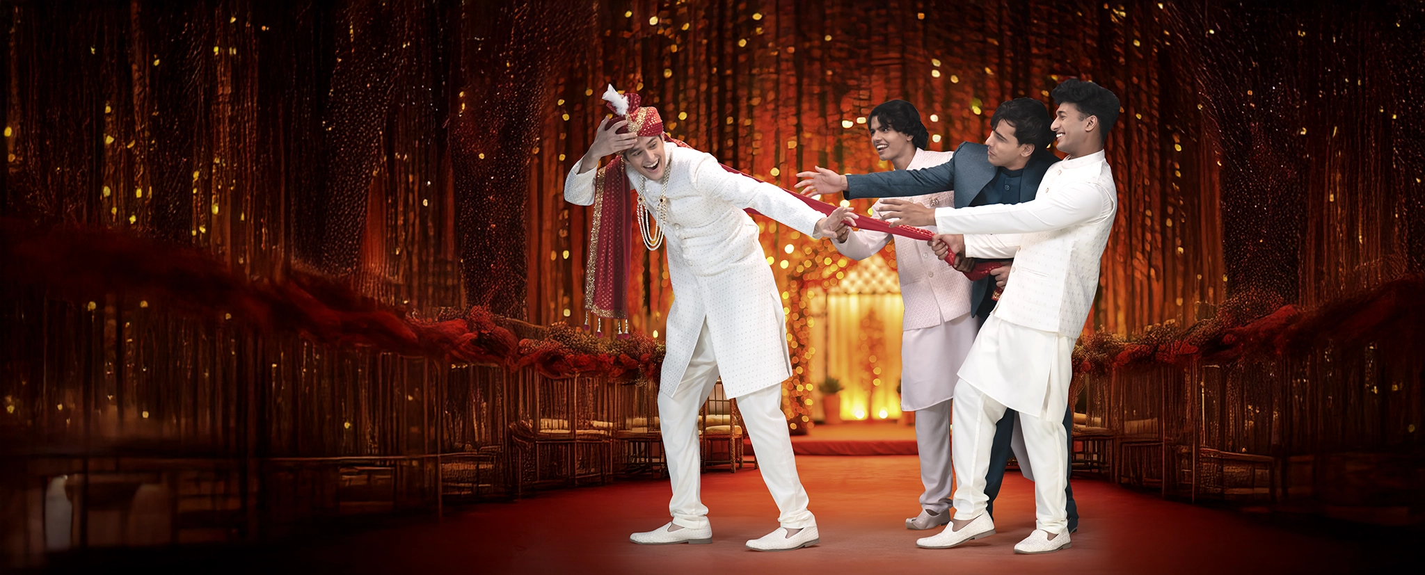 Shop Men's ethnic Wear for Wedding, Engagement and Reception Nawab Parker 2 2048x8277 1