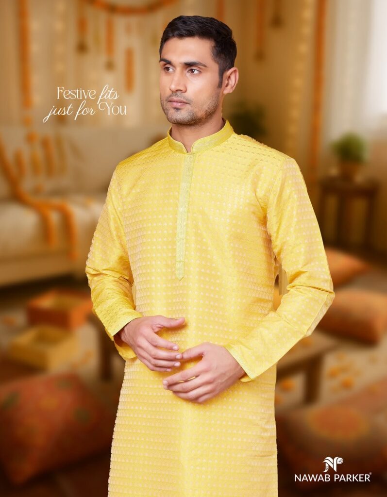yellow kurta
