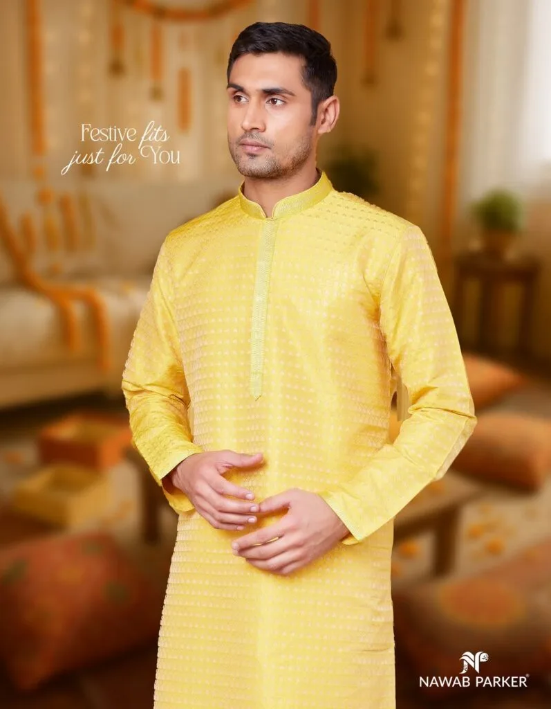 yellow kurta