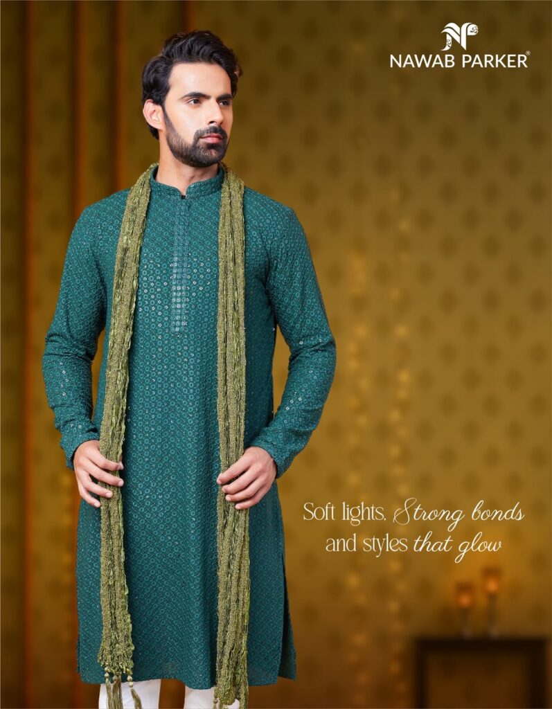 teal kurta
