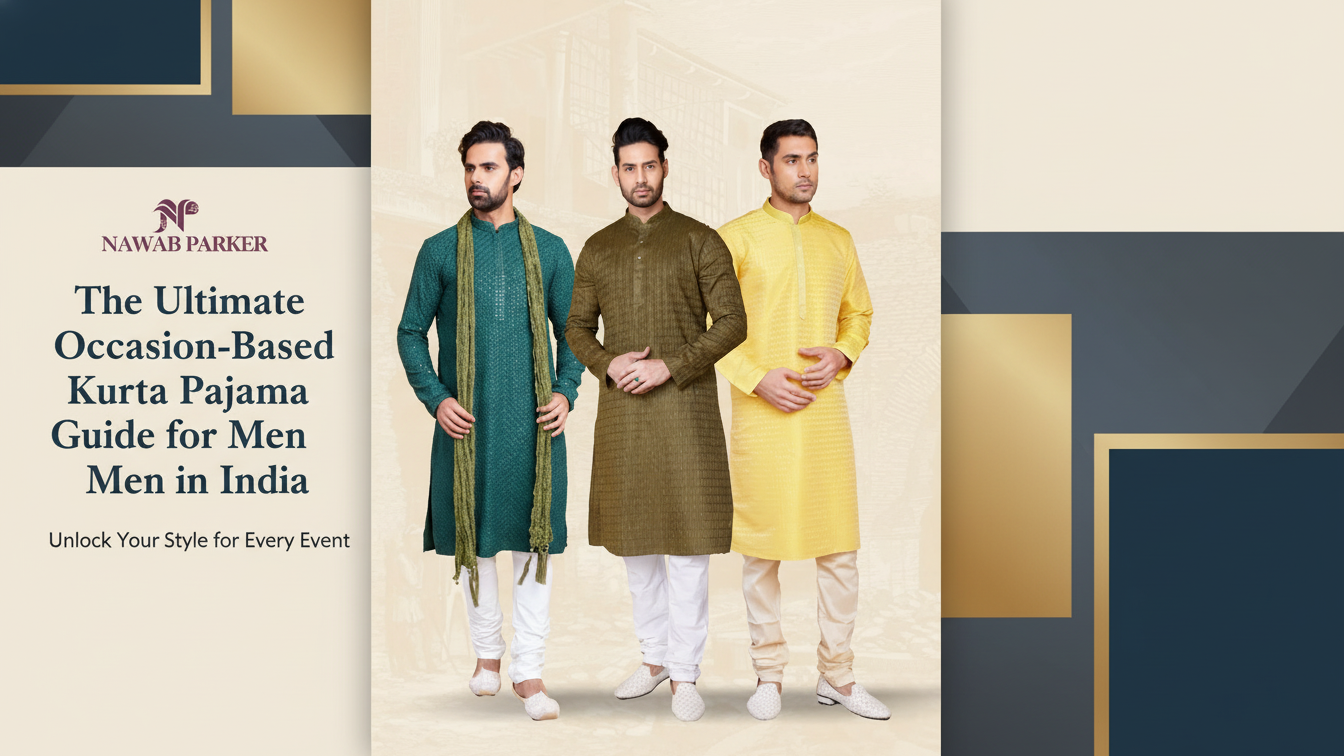The Ultimate Occasion-Based Kurta Pajama Guide for Men in India