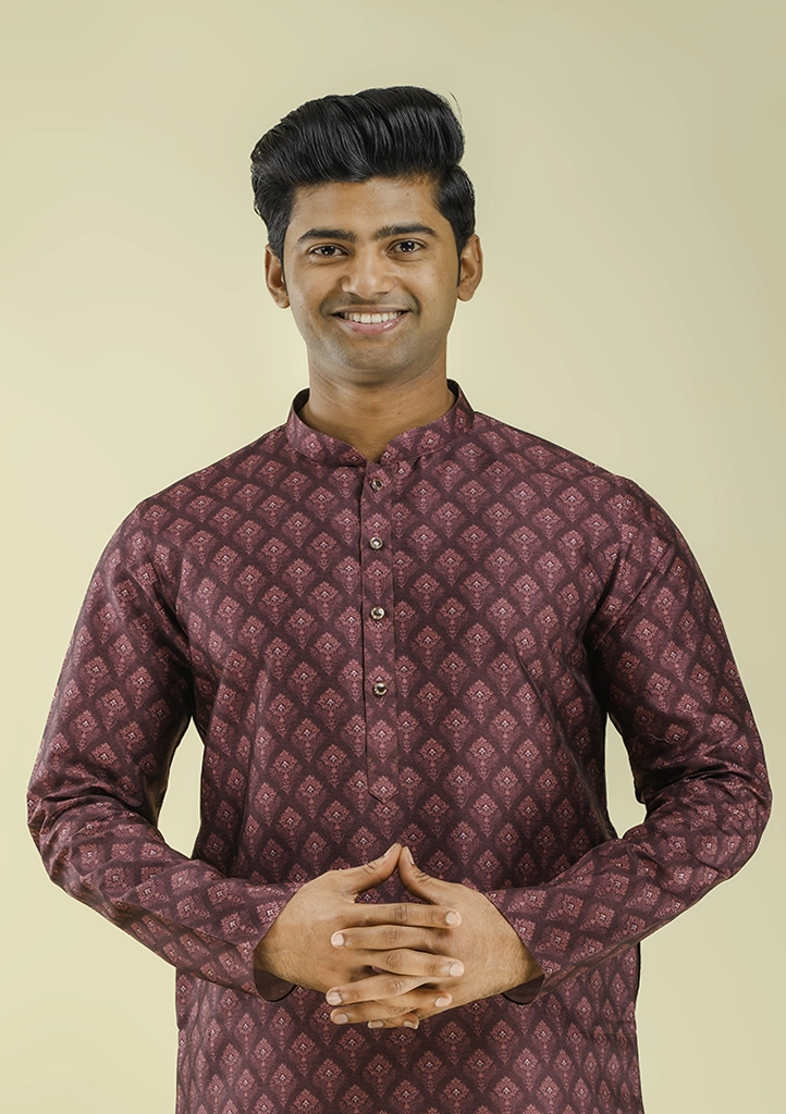 brocade kurta