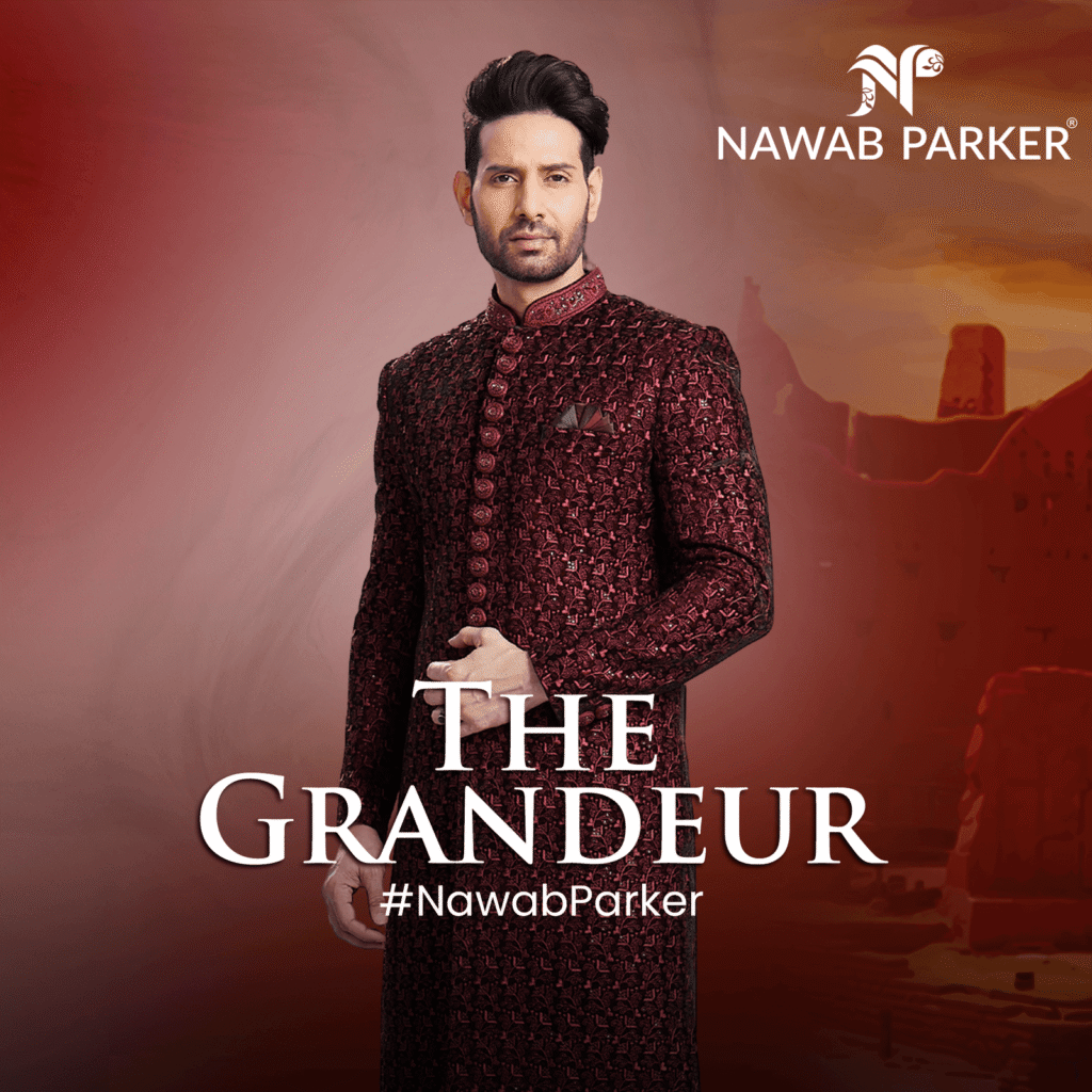 Shop Men's ethnic Wear for Wedding, Engagement and Reception nawab june 24 08